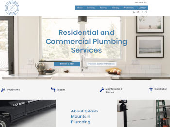 SplashMountainPlumbing Splash Mountain Plumbing website